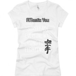 Ladies Slim Fit Basic Promo Jersey Tee