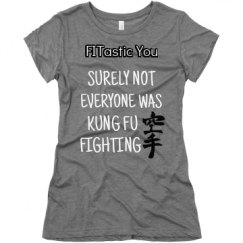 Ladies Slim Fit Super Soft Triblend Tee