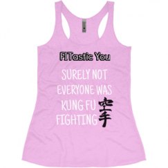 Ladies Slim Fit Super Soft Racerback Triblend Tank