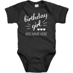 Custom Baby's Birthday Design