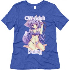 Ladies Relaxed Fit Super Soft Triblend Tee