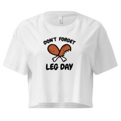 Ladies Festival Cali Crop Top Tee