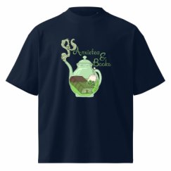 Unisex Organic Oversized High Neck T-Shirt