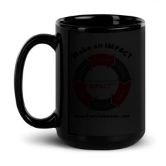 15oz Black Glossy Mug