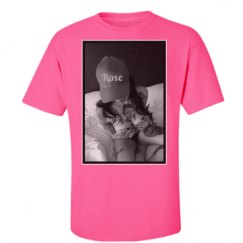 Unisex Ultra Cotton Safety Neon Crewneck Tee