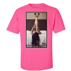 Unisex Ultra Cotton Safety Neon Crewneck Tee