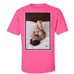 Unisex Ultra Cotton Safety Neon Crewneck Tee