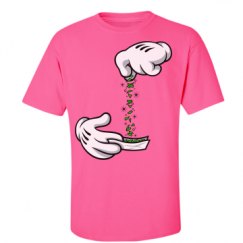 Unisex Ultra Cotton Safety Neon Crewneck Tee