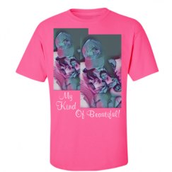 Unisex Ultra Cotton Safety Neon Crewneck Tee