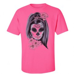 Unisex Ultra Cotton Safety Neon Crewneck Tee