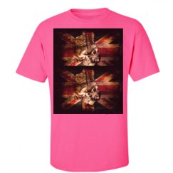 Unisex Ultra Cotton Safety Neon Crewneck Tee