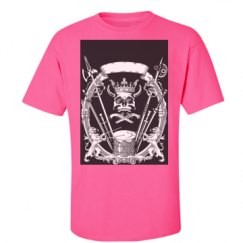 Unisex Ultra Cotton Safety Neon Crewneck Tee