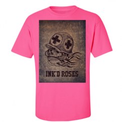 Unisex Ultra Cotton Safety Neon Crewneck Tee