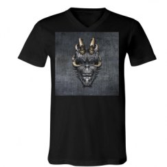 Unisex V-Neck Jersey Tee