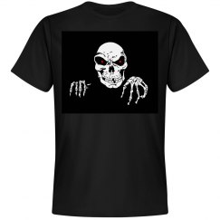Red eye skull