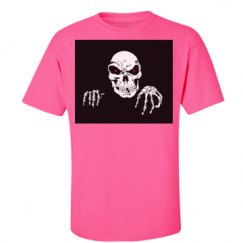 Unisex Ultra Cotton Safety Neon Crewneck Tee