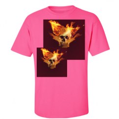 Unisex Ultra Cotton Safety Neon Crewneck Tee