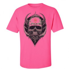 Unisex Ultra Cotton Safety Neon Crewneck Tee