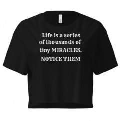 Ladies Festival Cali Crop Top Tee