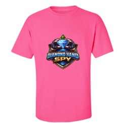 Unisex Ultra Cotton Safety Neon Crewneck Tee