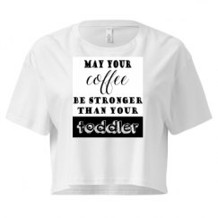 Ladies Festival Cali Crop Top Tee