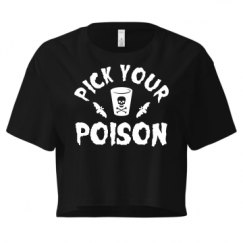 Ladies Festival Cali Crop Top Tee