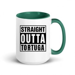 15oz Ceramic Mug with Color Inside