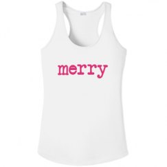 Ladies Athletic Performance Racerback Tank