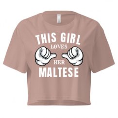 Ladies Festival Cali Crop Top Tee