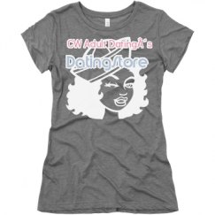 Ladies Slim Fit Super Soft Triblend Tee