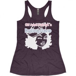 Ladies Slim Fit Super Soft Racerback Triblend Tank
