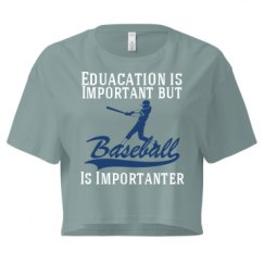 Ladies Festival Cali Crop Top Tee