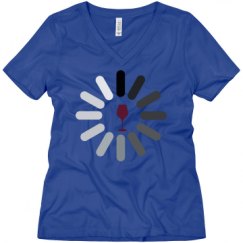 Ladies Relaxed Fit V-Neck Tee