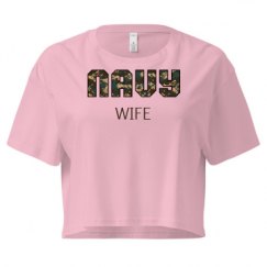 Ladies Festival Cali Crop Top Tee