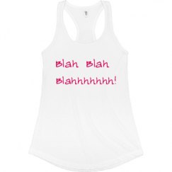 Ladies Slim Fit Racerback Tank Top
