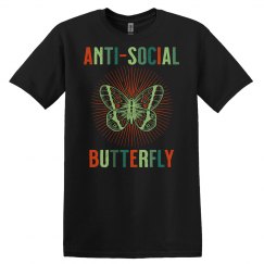 Anti Social Butterfly Shy Introvert Anti Social Butterf