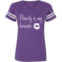 Ladies Relaxed Fit Vintage Sports Tee