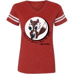 Ladies Relaxed Fit Vintage Sports Tee