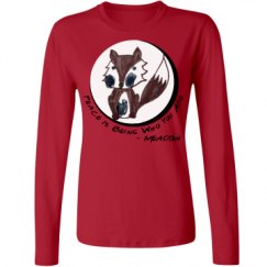 Ladies Relaxed Fit Basic Long Sleeve Tee