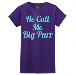 Big purr tee