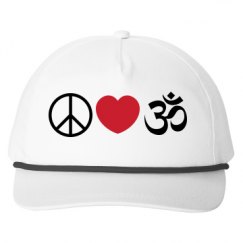 Snapback Five-Panel Rope Hat