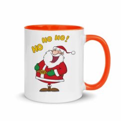 11oz Ceramic Mug with Color Inside