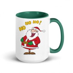 15oz Ceramic Mug with Color Inside