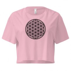 Ladies Festival Cali Crop Top Tee