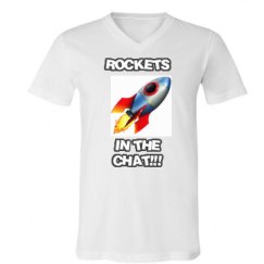 Unisex V-Neck Jersey Tee