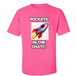 Unisex Ultra Cotton Safety Neon Crewneck Tee