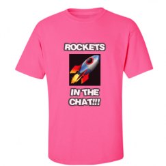 Unisex Ultra Cotton Safety Neon Crewneck Tee