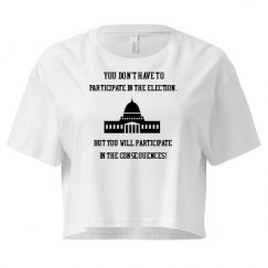 Ladies Festival Cali Crop Top Tee