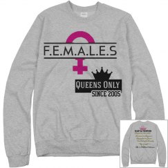 Females : Shes a black woman crewneck