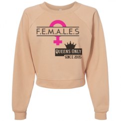 Women's Raglan Pullover Fleece